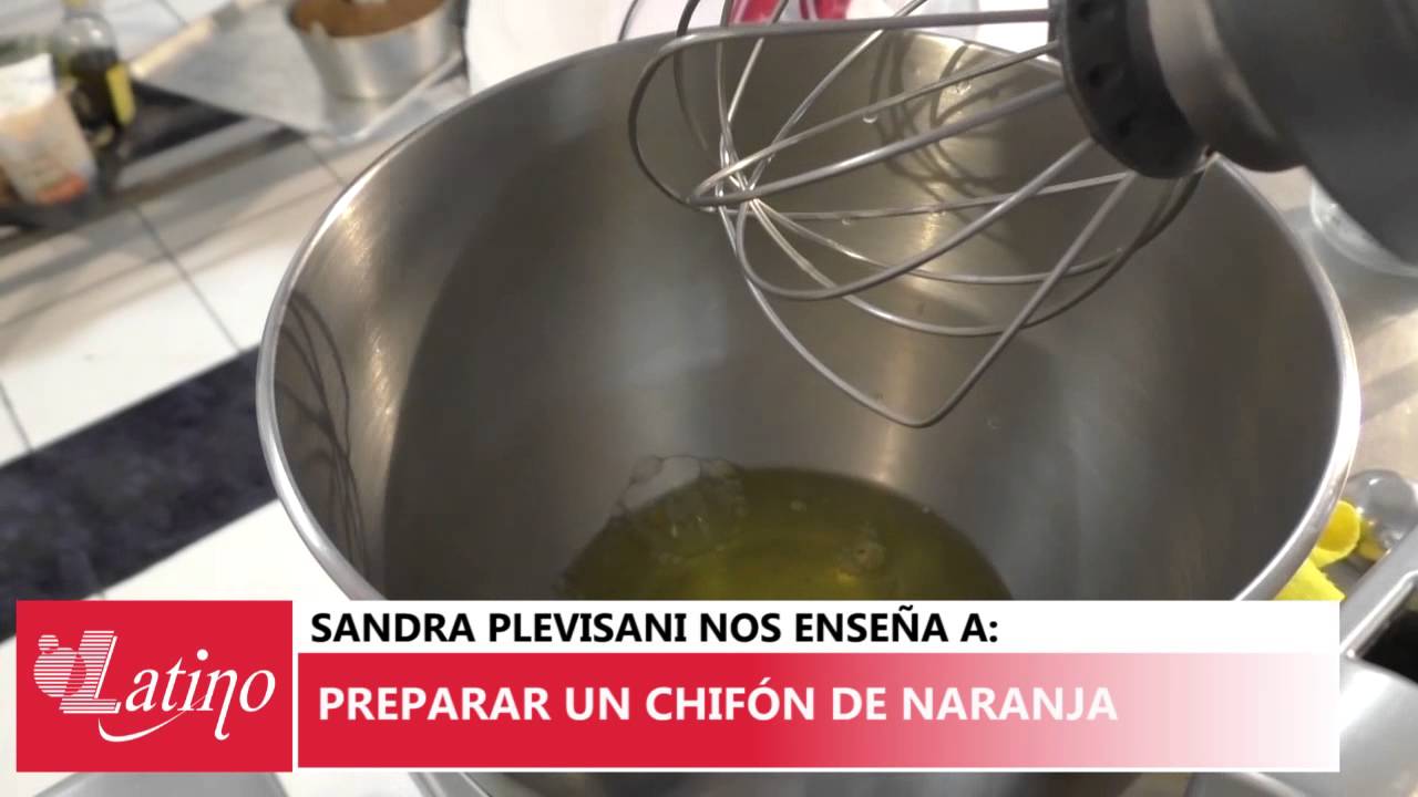 SANDRA PLEVISANI CHIFON DE NARANJA