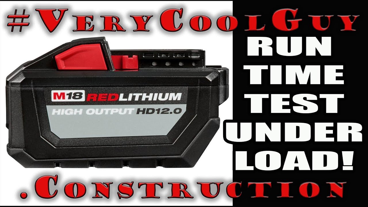 Milwaukee M18 HD12.0 Battery Pack - Watch Before You Buy!