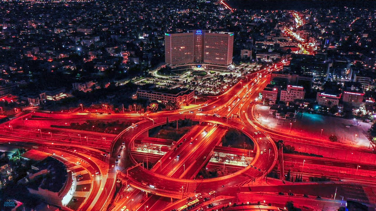 City Lights (remastered) Drone DJI Mavic 2 Pro | 4K