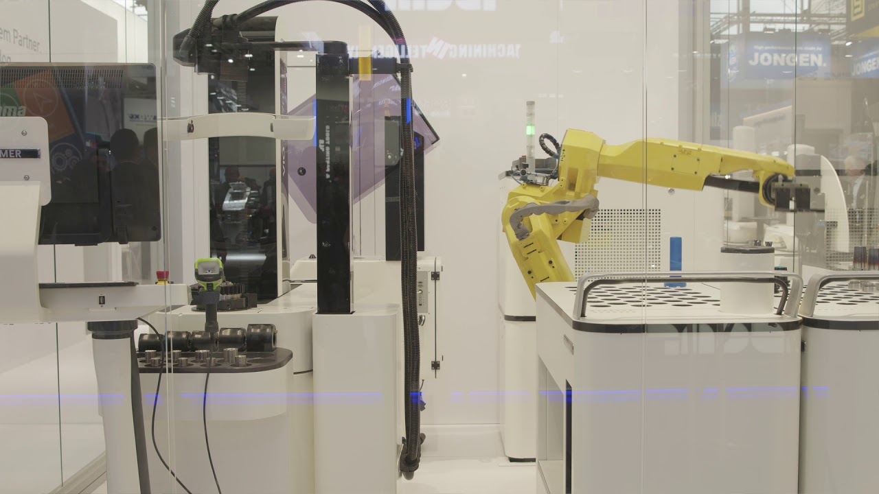 HAIMER automated toolroom.. This is unreal!