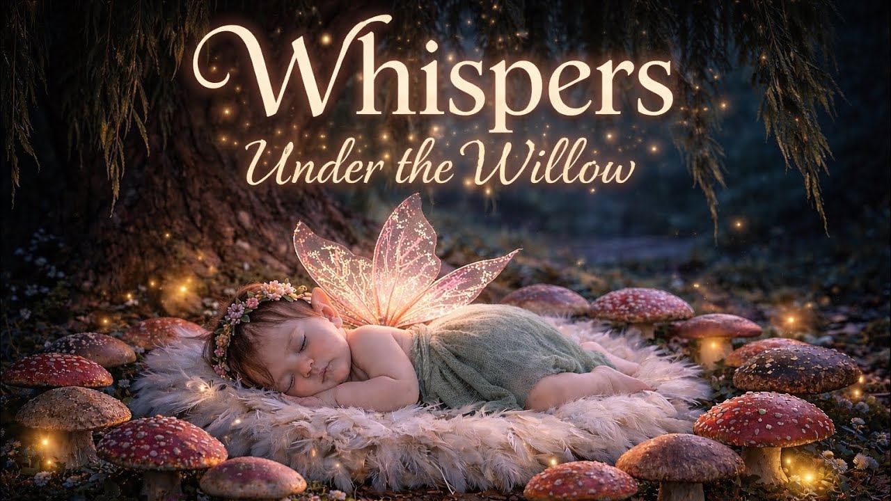🌙 Whispers under the willow ✨ __“For the best cinematic experience, use headphones to both ears.” 🎧 