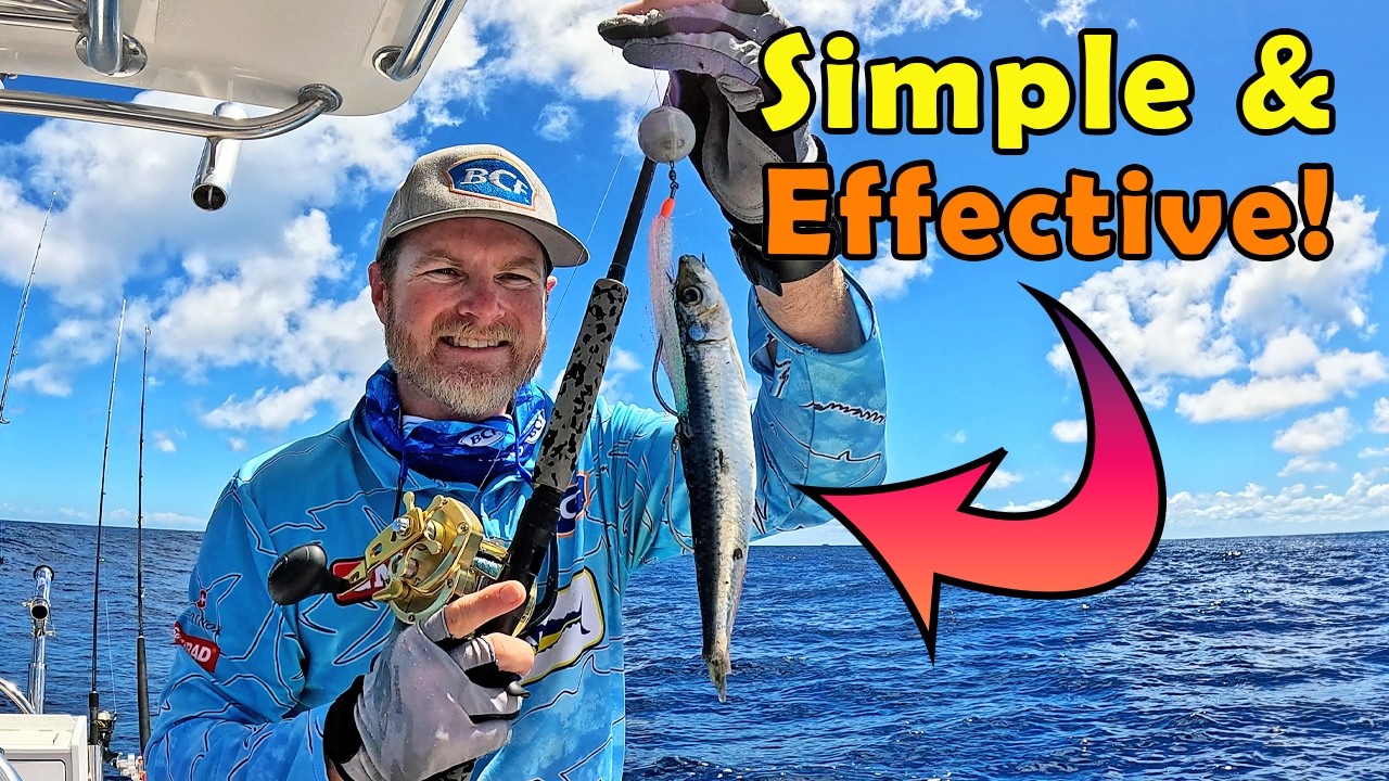 No leader, no swivel, just a SINKER & HOOKS! | The Snapper Cheat-code!