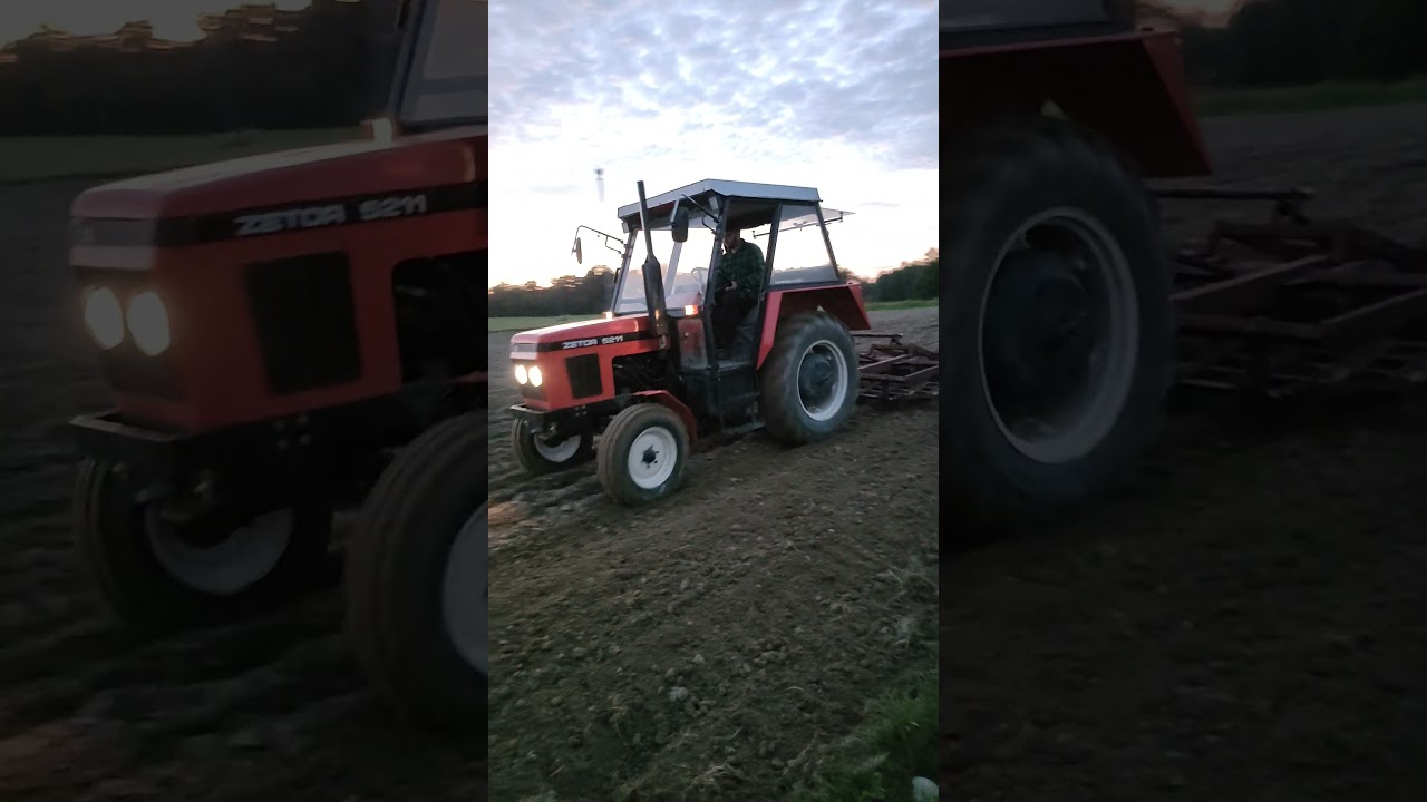 Zetor 5011 test ciężkiej brony