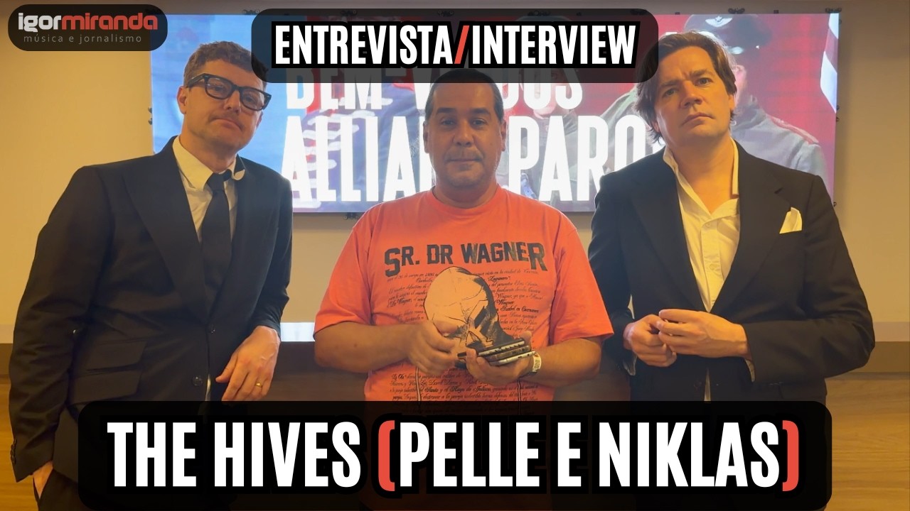 THE HIVES - Interview / Entrevista by Vagner Mastropaulo (2026)