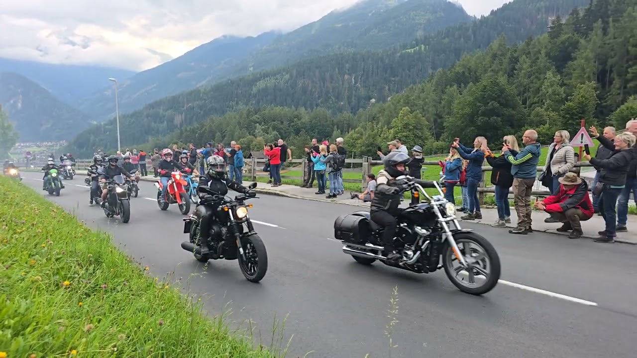 Schürzenjäger in Finkenberg 23. August 2025 ! Biker Corso 😉👍