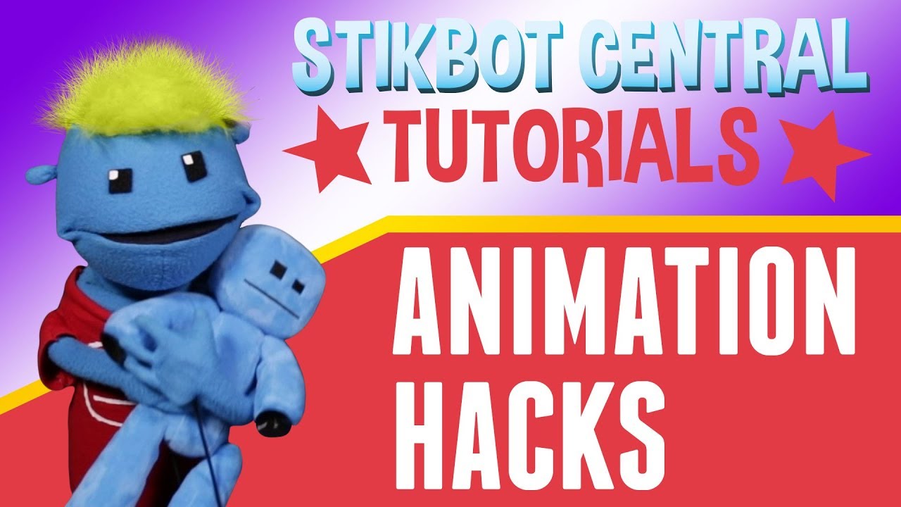 Stikbot Tutorials 👶 | Animations Hacks with Stikbot Plushie!