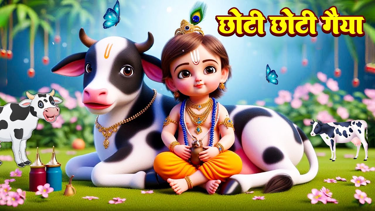 Choti Choti Gaiya | छोटी छोटी गैया | Chote So Mero Madan Gopal | #krishnabhajan #kanhaji