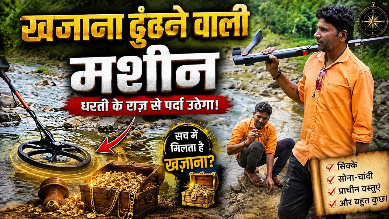 Treasure Hunting In Forest।। चलिये आज चलते है जलंग मे खजाने की तलाश में