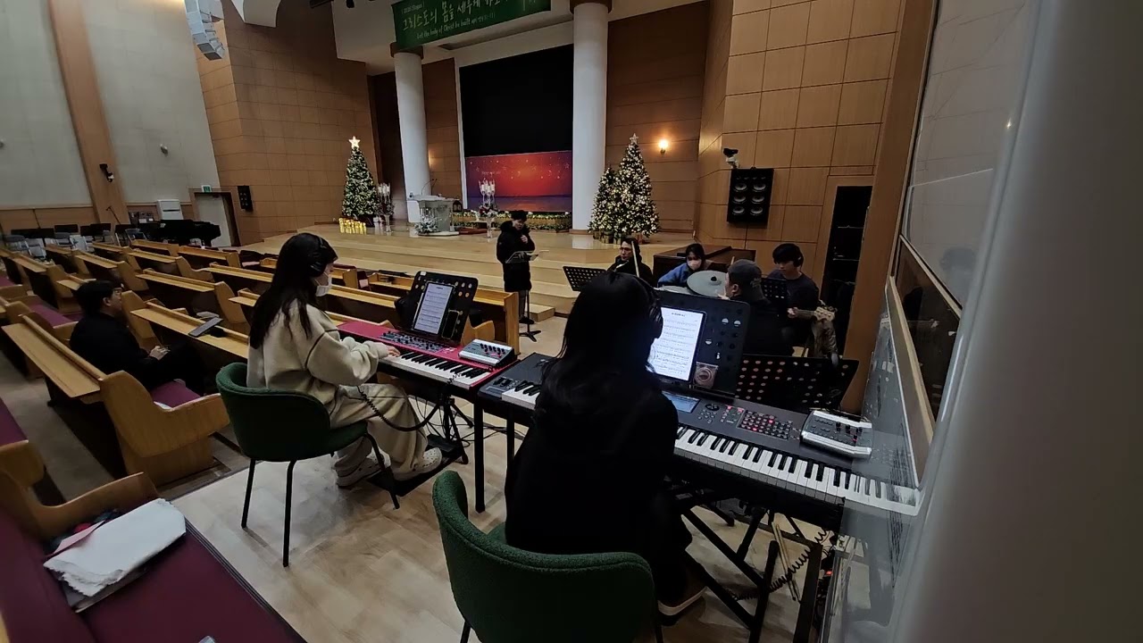 3부찬양팀연습