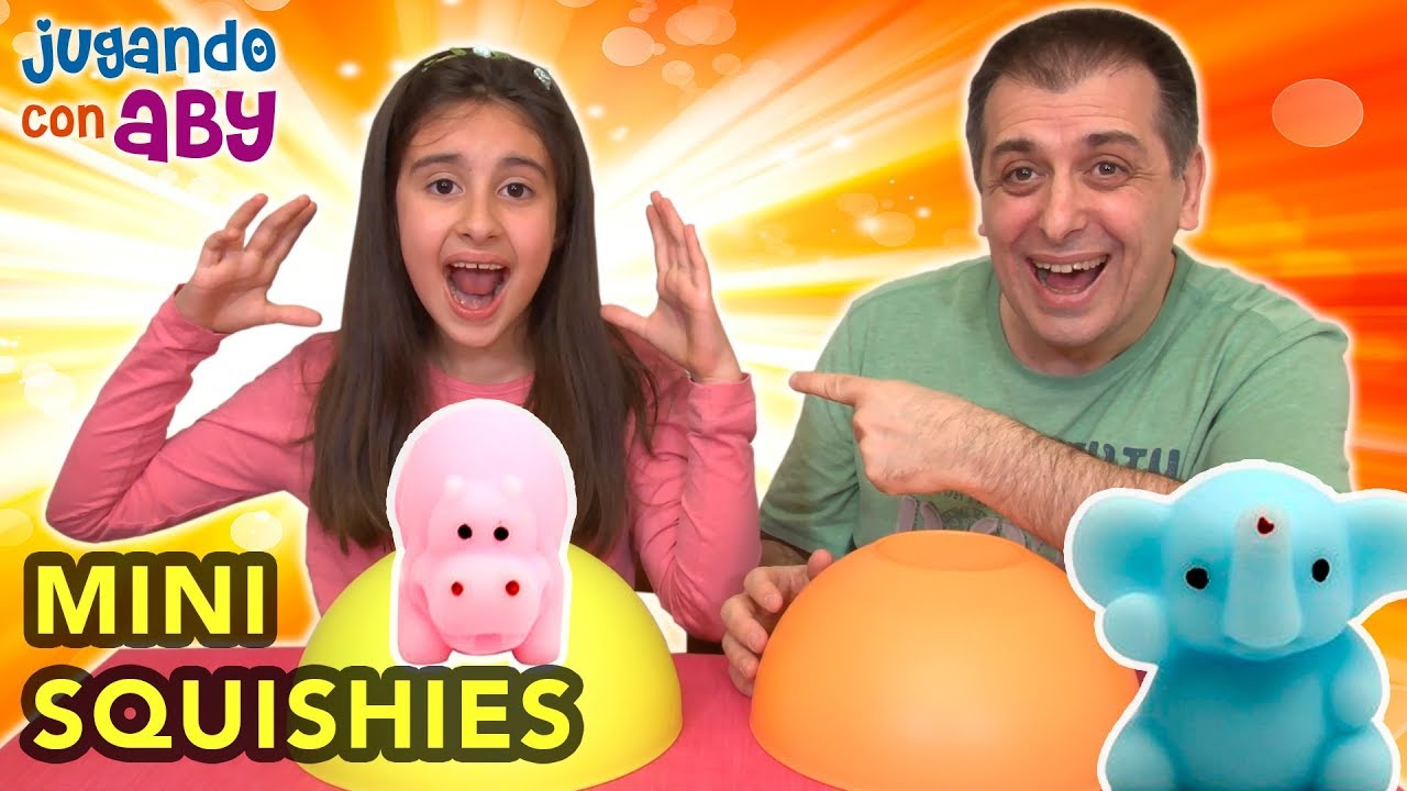 SQUISHIES vs CHOCOLATE Challenge.  Qué bonitos son estos mini Squishies!