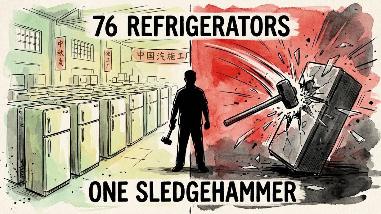 The CEO Who Smashed 76 Refrigerators and BUILT a $56B Empire
