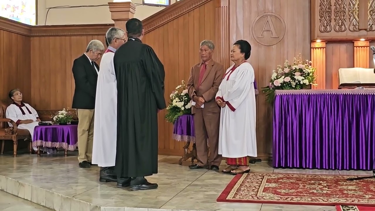 Acara Lepas Pensiun St Rosnaida br Purba ( Ny D Tampubolon ), Ibadah Minggu Siang, 8 Maret 2026