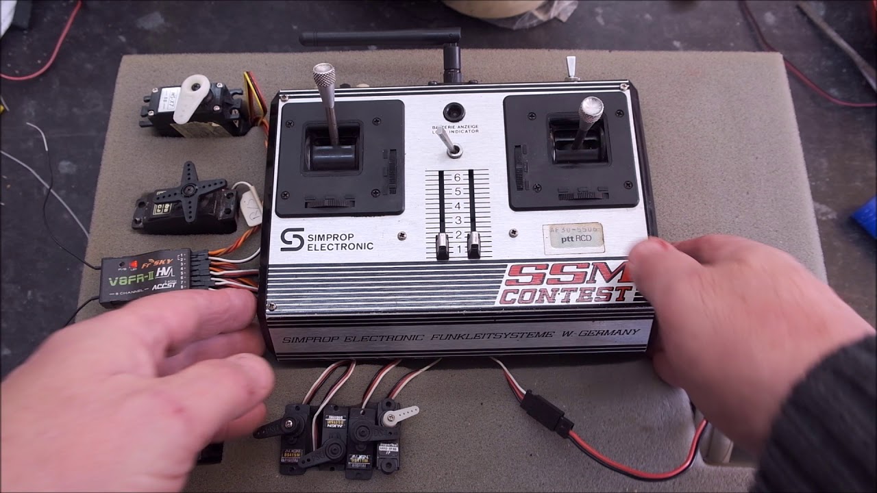 Simprop SSM Contest conversion to FrSKY 2.4 GHz DHT