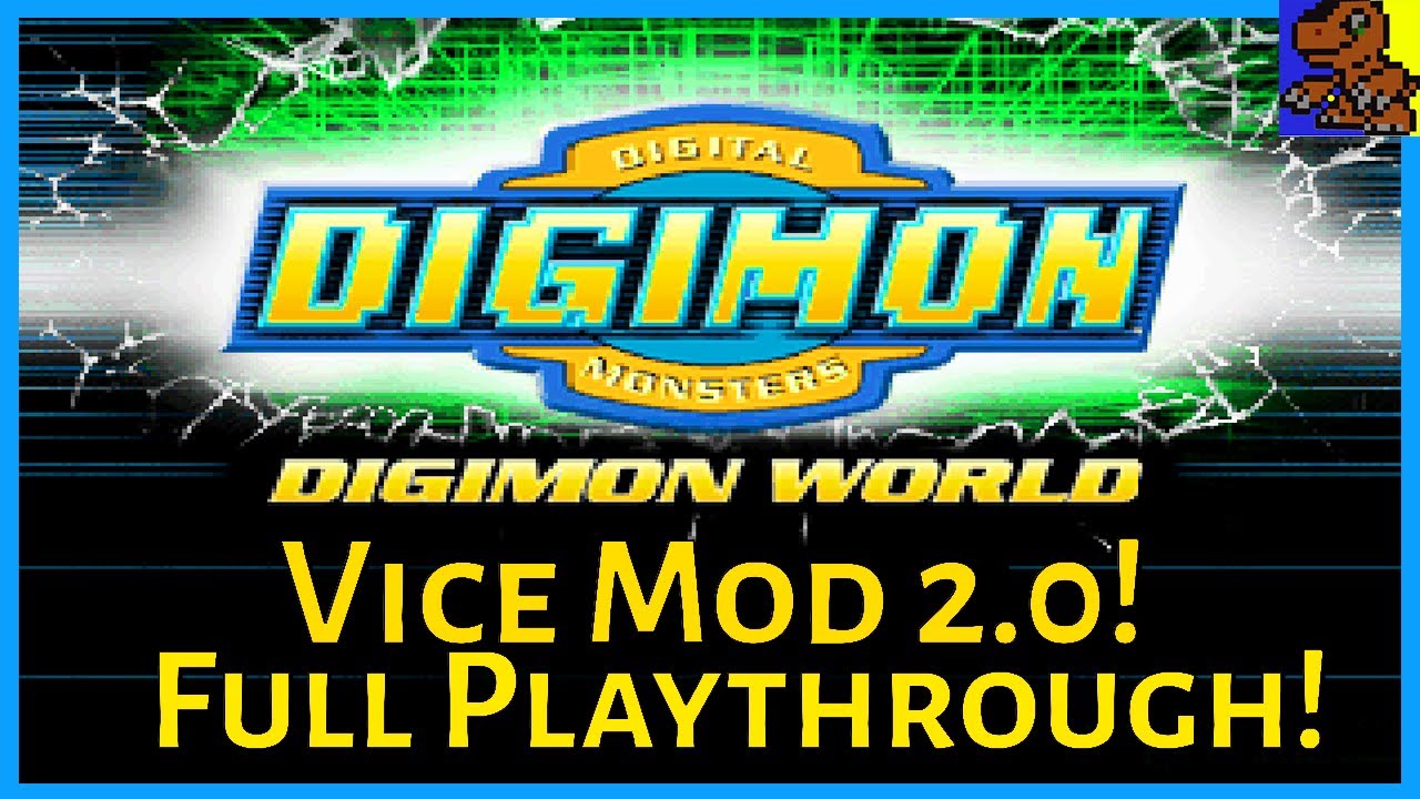 Digimon World Vice Mod 2.0! Full Playthrough!