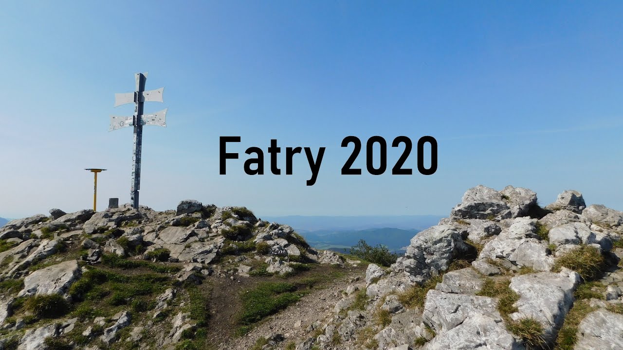 Veľká a Malá Fatra letný sólo prechod 2020