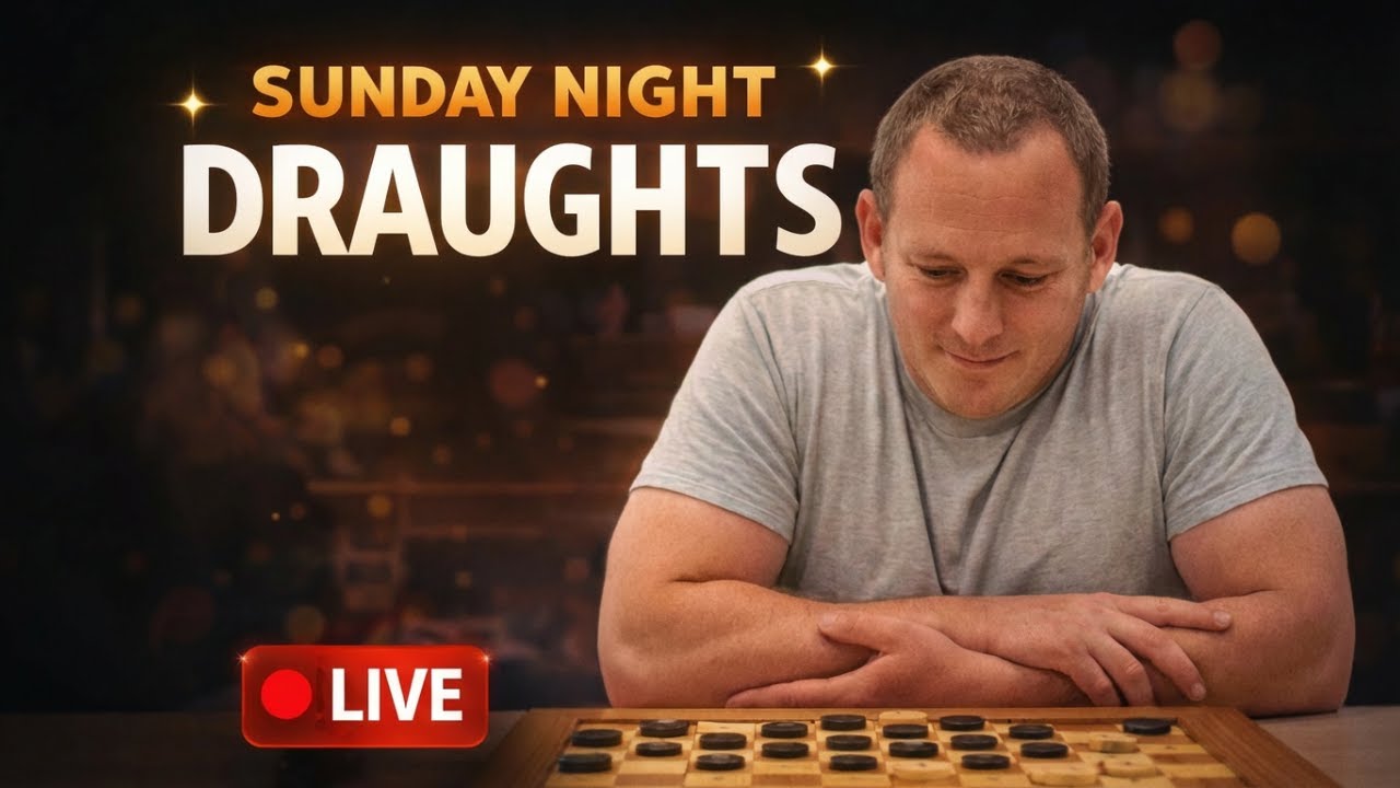 Sunday Night Draughts | Playing Some Tournaments Live