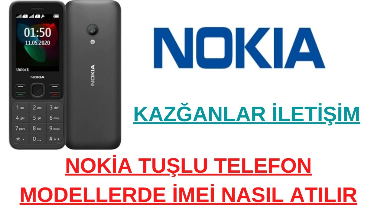 Nokıa tuşlu telefonlara elle imei atma