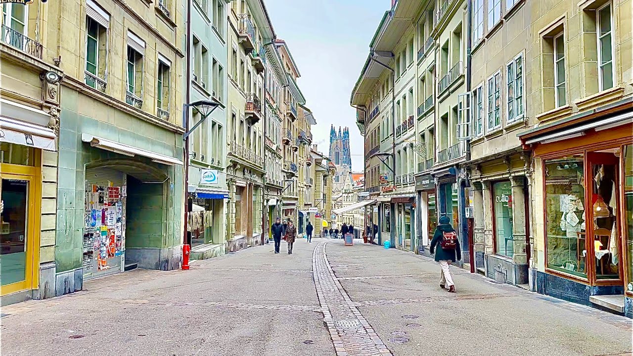 Fribourg Switzerland 4K