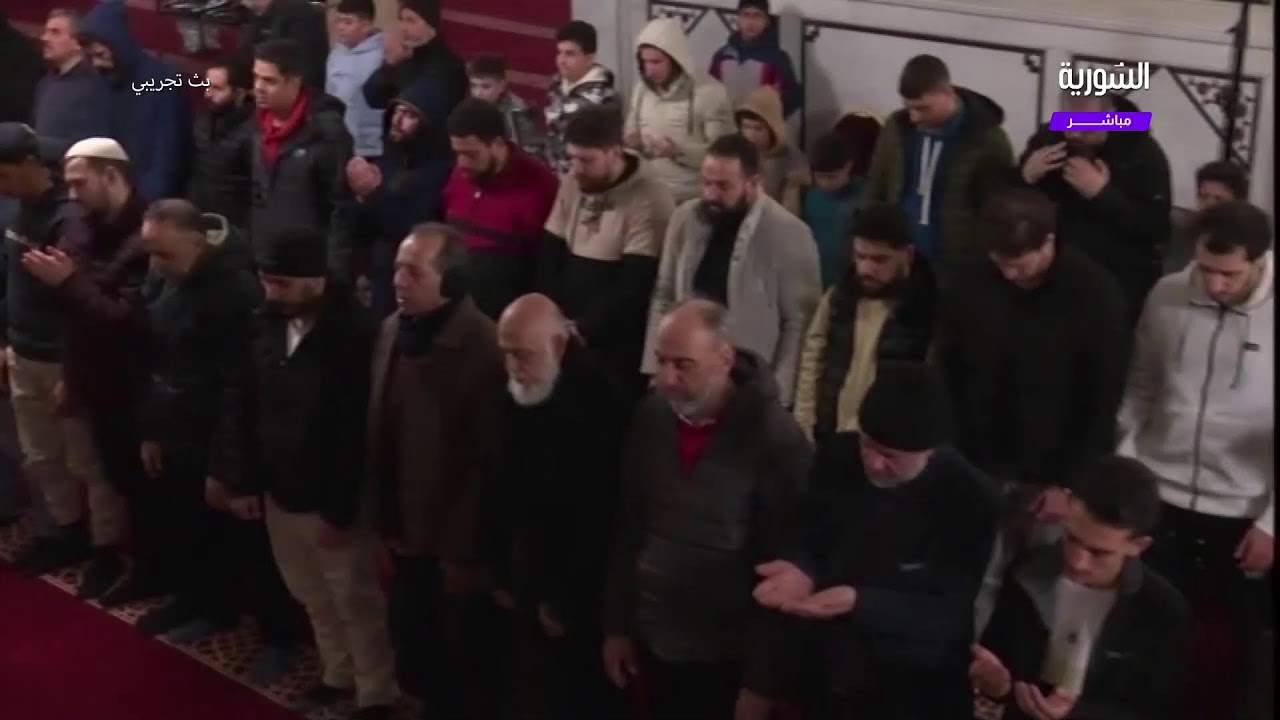 🟣 مباشر أذان الفجر من المسجد الأموي بدمشق
