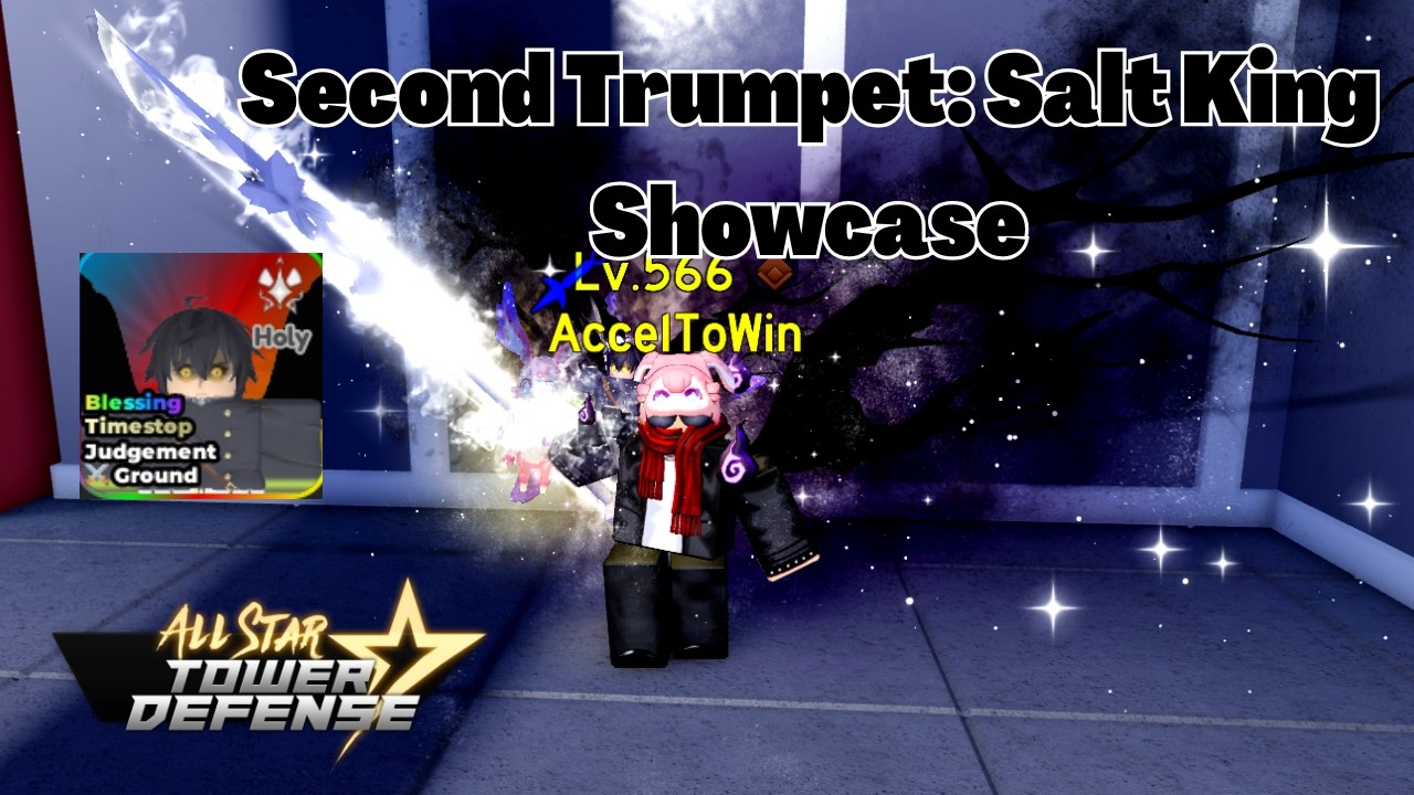 Second Trumpet: Salt King Showcase (Yuichiro Hyakuya Seraph of the End) All Star Tower Defense ASTD