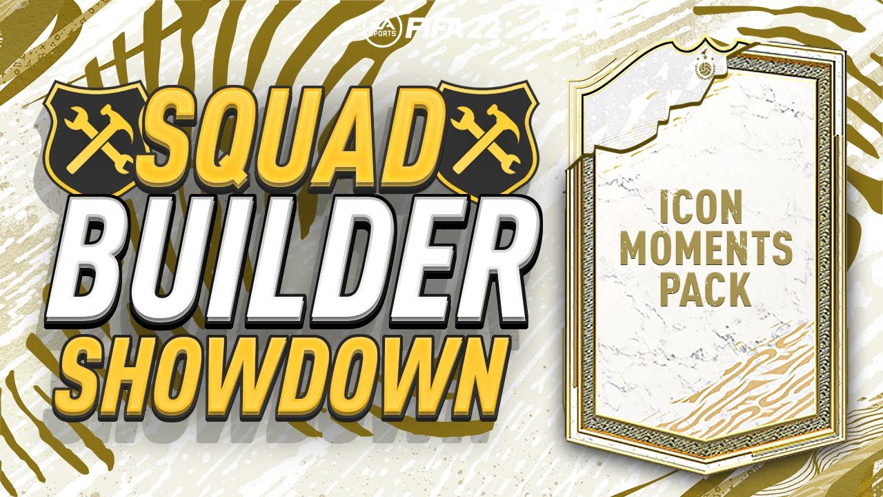 SQUAD BUILDER SHOWDOWN ICON MOMENTS PACK! FIFA 22 ULTIMATE TEAM