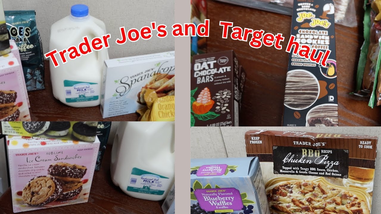 Trader Joe's and Target hauls | Food and house things!