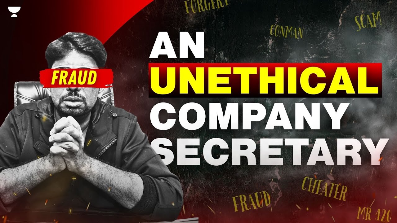 AN UNETHICAL COMPANY SECRETARY 🤫 | CS AMIT VOHRA