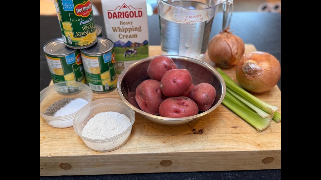 Potato Corn Chowder - Warm up Your Day