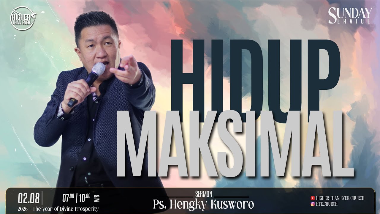 Ibadah Siang bersama Ps. Hengky Kusworo: 