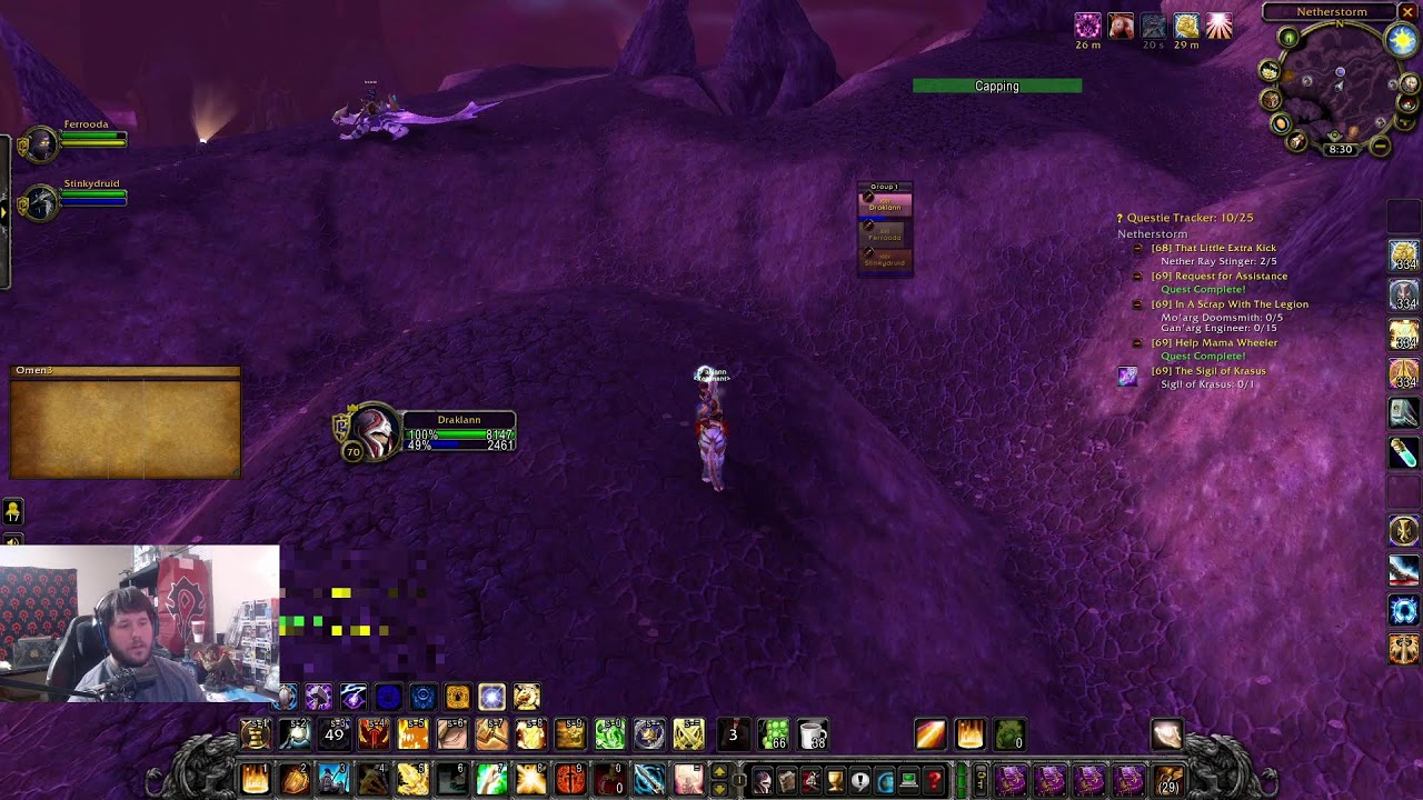 TBC Pally Leveling Helping people run dungeons