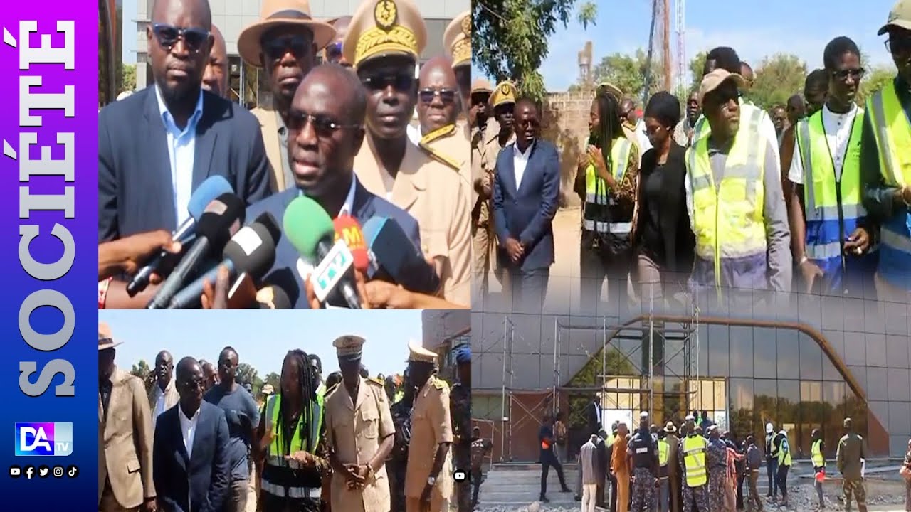 Aéroport de Ziguinchor : le ministre Antoine Mbengue satisfait de l'état d'avancement des travaux