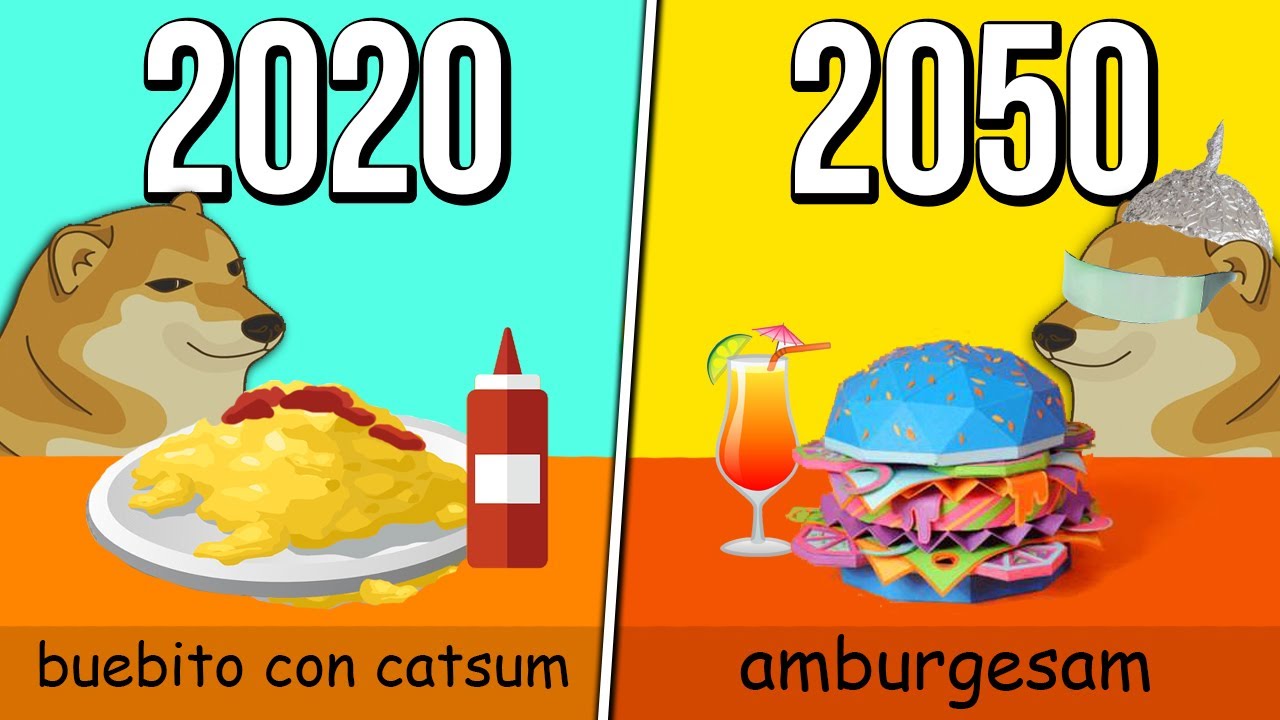 &iexcl;ESTA SER&Aacute; NUESTRA COMIDA EN EL FUTURO!