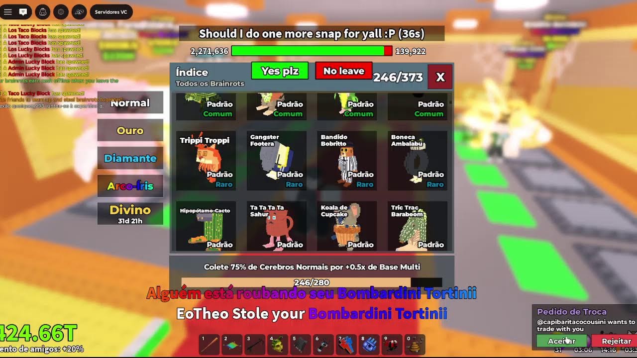 JOGANDO A TERÇA DOS TACOS EM LIVE!