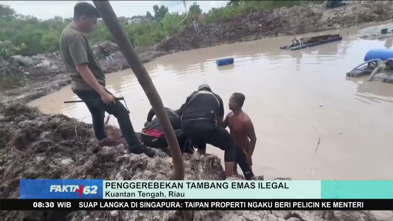 Tambang Emas Ilegal Merusak Lingkungan
