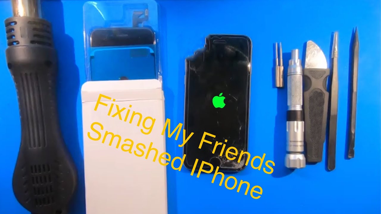 Fixing My Friends Smashed iPhone 6s