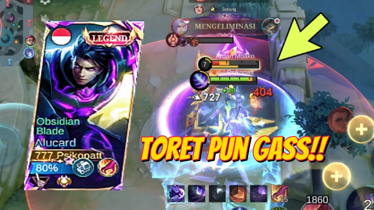 ALUCARD BRUTAL LAGI 😡 ADA TORET PUN TETAP BARBAR, MASUK TERUS!/MLBB