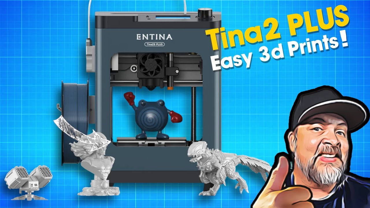 UPDATED! Tina2 Plus 3d Printer Review