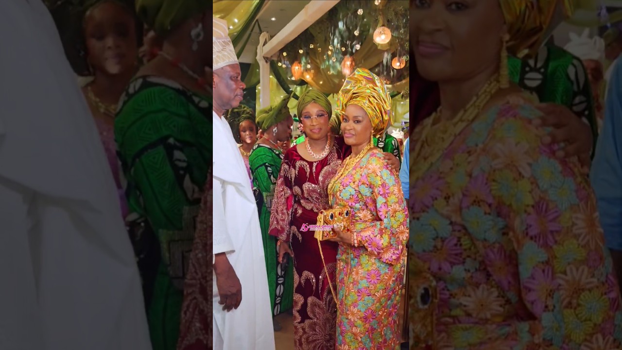 CHECK OUT YEYE MOREMI OLUFUNSHO AMOSUN 2ND BEAUTIFUL OUTFIT FOR HER CORONATION AND BIRTHDAY PARTY