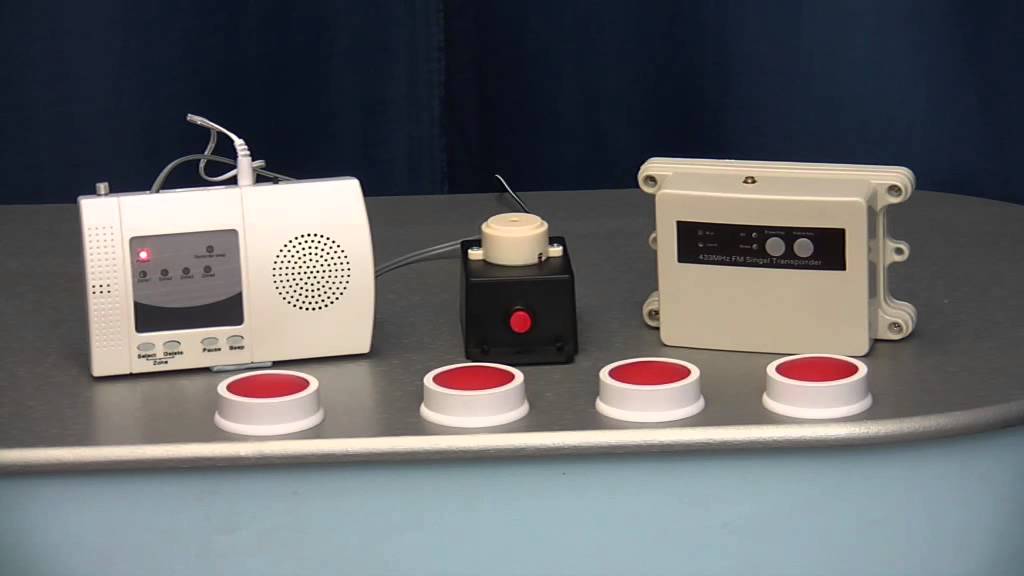 Long Range Four Button Wireless Panic Alarm