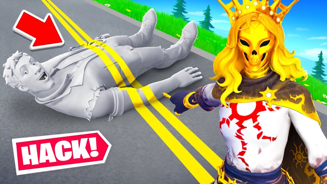 ich benutze UNSICHTBARKEITS HACK zum CHEATEN in Hide & Seek.. (Fortnite)