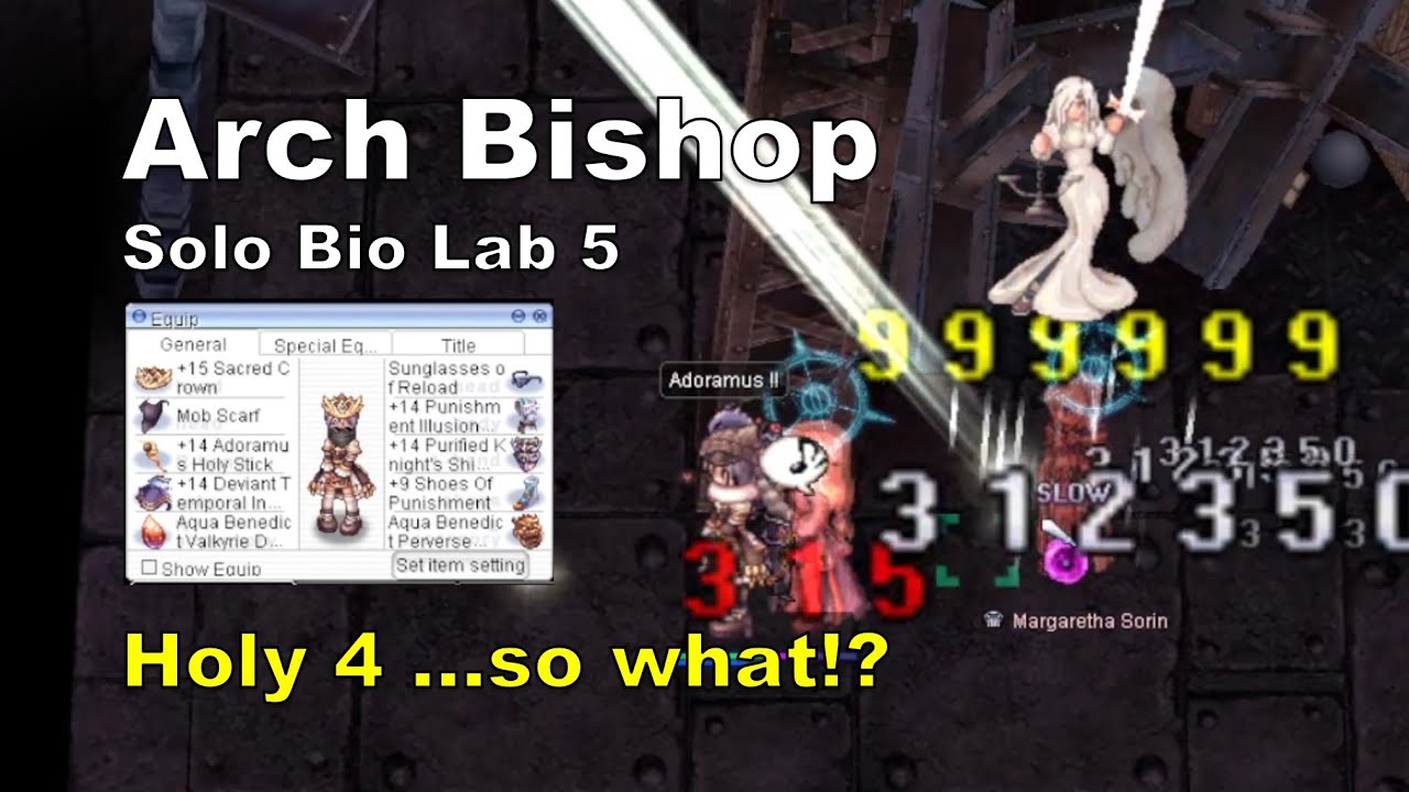 [BB iRO] Arch Bishop - Bio Lab 5 - 