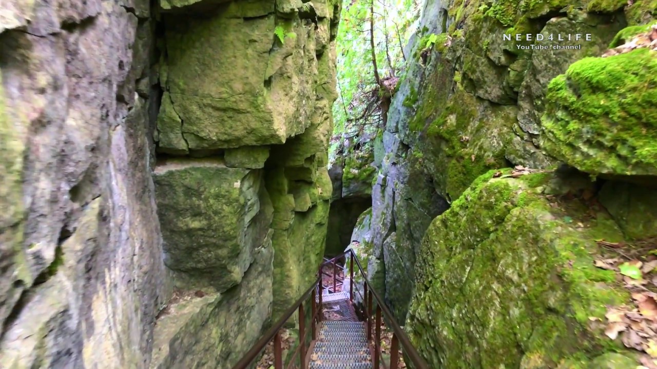 Scenic Caves, Caverns and Nature Trails | First Person View Relaxing Walk 4K UHD