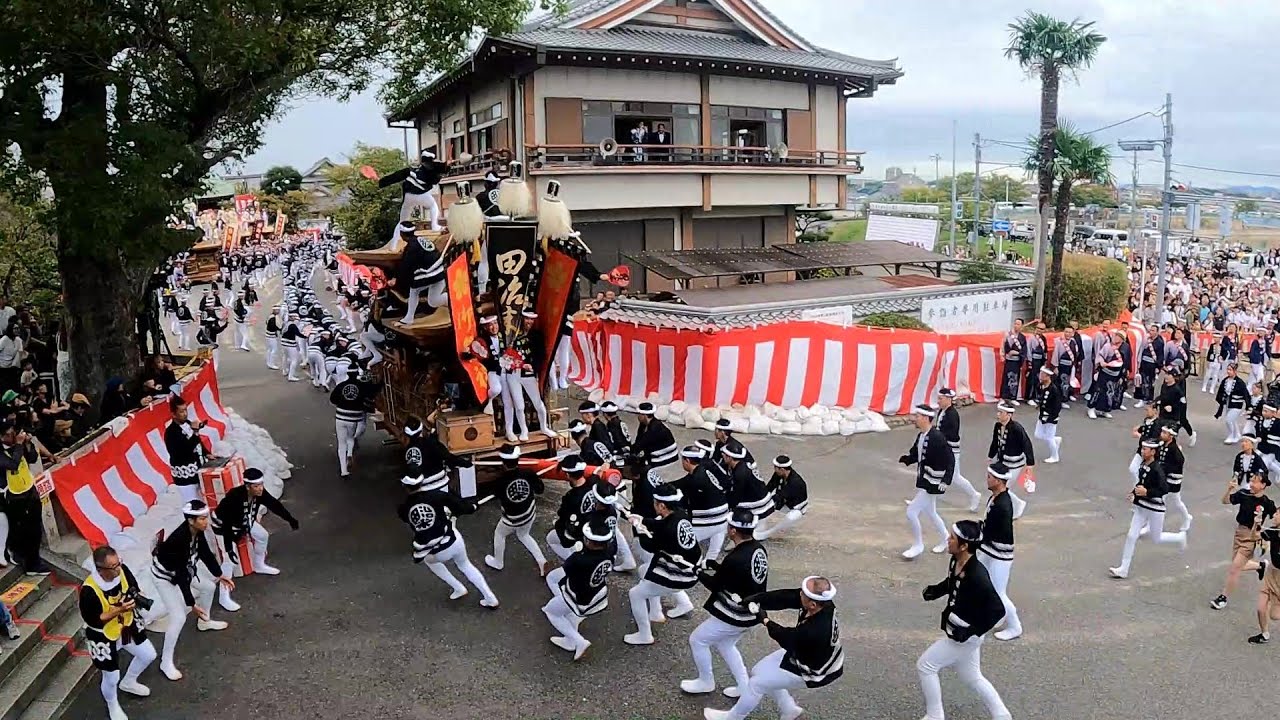 令和7年度田治米町　本祭2日目　行基参り　GoPro撮影