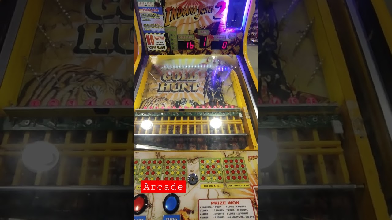 indiana jones 2 token games | arcade
