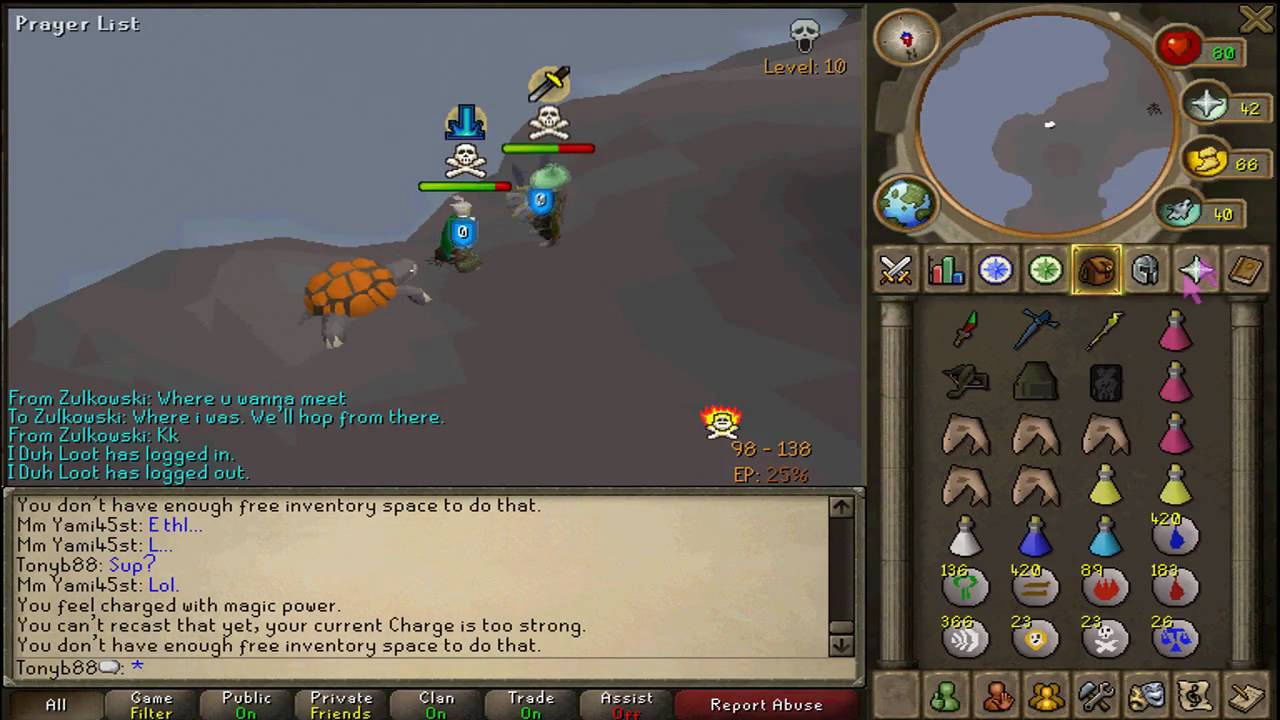 Tonyb88's PvP VIDEO VI | RISKING 5Mil+ FIRE CAPE | HYBRIDING | KILLING AFKers AND EPers [HD]