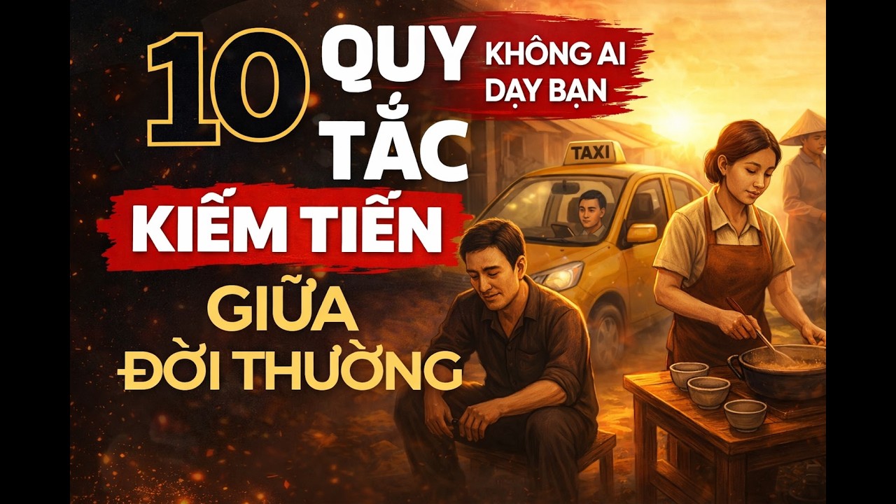10 Quy Tắc Kiếm Tiền Ngoài Đời Không Ai Dạy Bạn