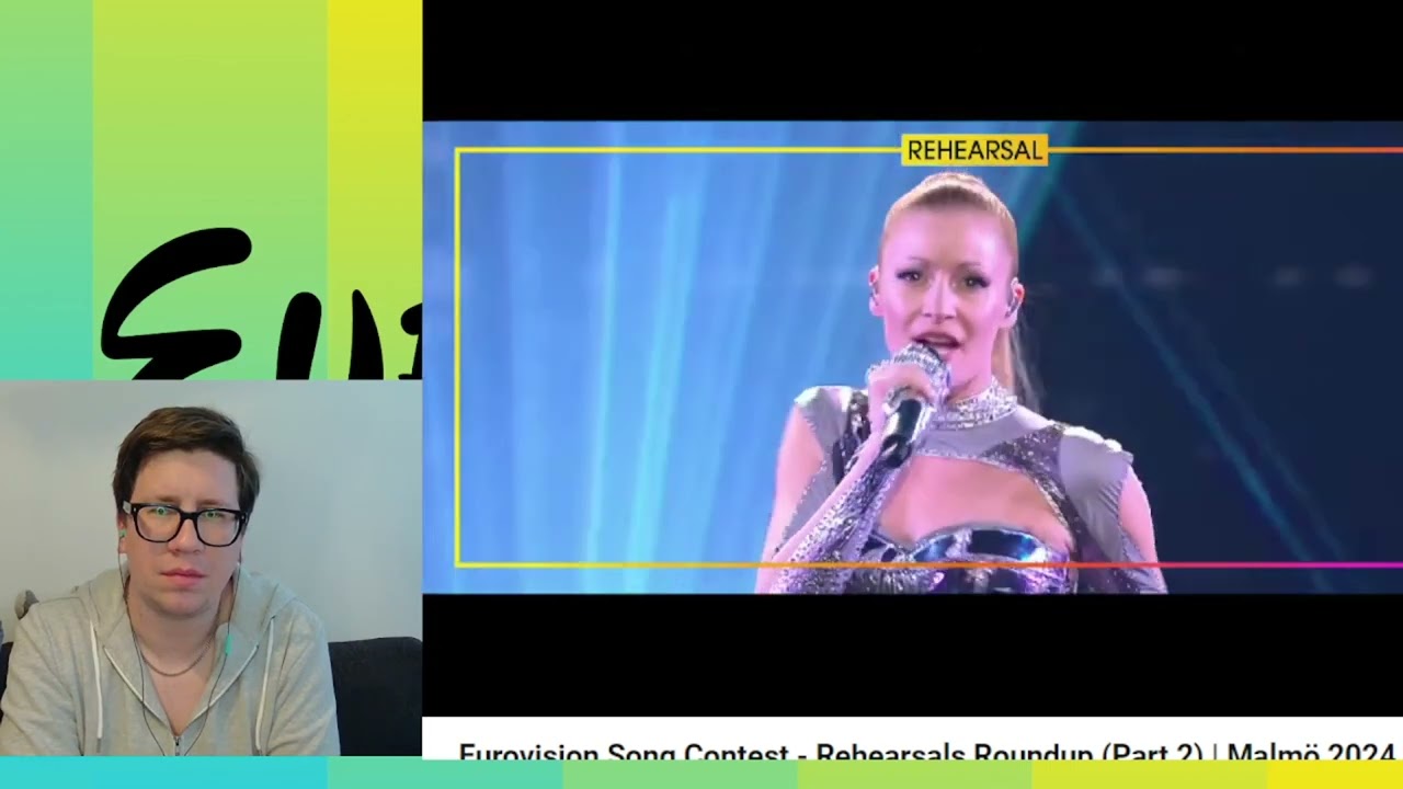 🇦🇹 2st Rehearsal -Kaleen - 'We Will Rave' - Austria| Eurovision 2024 #eurovision2024 #reaction