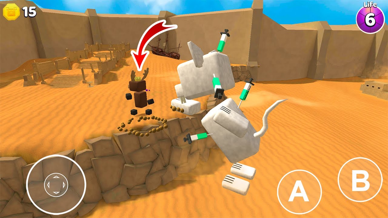 Evil Rat vs Reindeer - Super Bear Adventure Gameplay Walkthrough