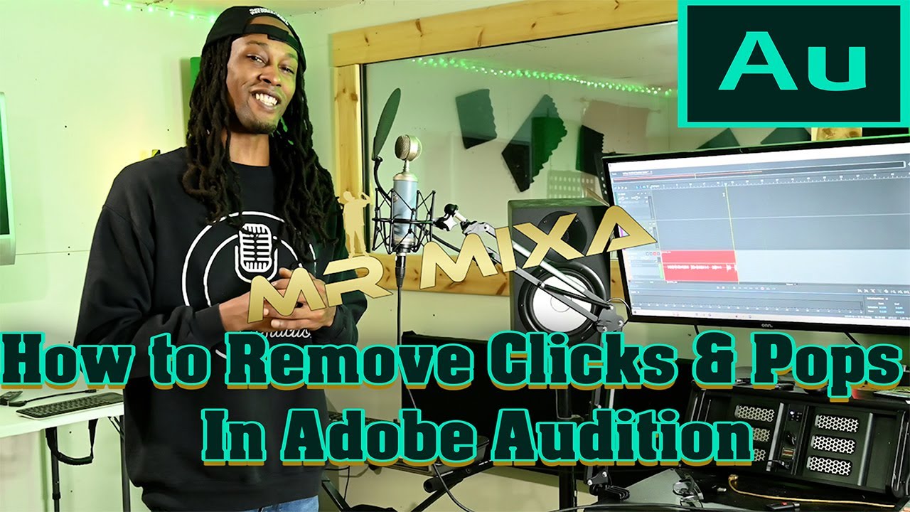 How To Remove Clicks & Pops in Adobe Audition