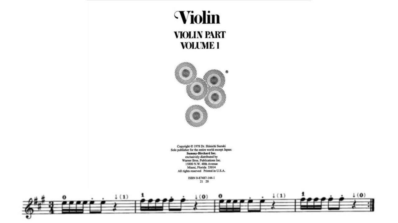 #5 Exercises for Quick Placement of the Fingers | Suzuki Violin Book 1